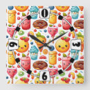 Suche nach süßigkeiten wanduhren Bunt