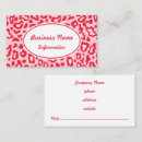 Suche nach animal print visitenkarten Haarstylistin