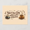 Suche nach heißer kaffee postkarten Café