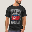 Suche nach nordkorea flagge tshirts Land