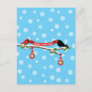 Suche nach vogel im winter postkarten Tier