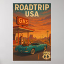 Suche nach route 66 poster Vintag