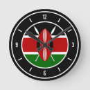 Suche nach kenia wanduhren Kenya flagge