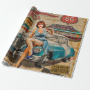 Suche nach route 66 geschenkpapier Retro