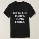 Suche nach lied und texte tshirts Für ihn