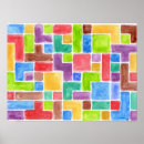 Suche nach aqua und braun kunst Abstrakt