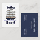 Suche nach segelboote visitenkarten Segeln