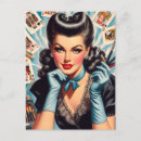 Suche nach vintager pinup karten 1950er