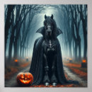 Suche nach halloween pferd poster Schwarz
