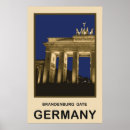 Suche nach brandenburger tor berlin poster Retro