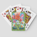 Suche nach grenze spielkarten Floral