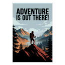 Suche nach draußen poster Adventure