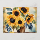 Suche nach vintage sonnenblume postkarten Blumenreich