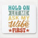 Suche nach ehefrau mousepads Ehemann