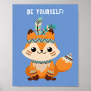 Suche nach blauer fuchs poster Für kinder