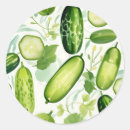 Suche nach gurke aufkleber Aquarell