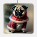 Suche nach niedlicher mops ornamente Weihnachten