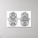 Suche nach hand hamsa leinwandbilder Zen doodle stil