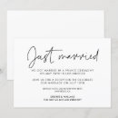 Suche nach gerade verheiratetes einladungen Typografie