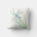 Suche nach blaue libelle kissen Aquarell