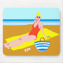 Suche nach der badeanzug mousepads Sommerkunst