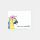 Suche nach papageien post it Blume