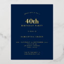 Suche nach eleganter 40 geburtstag einladungen Klassisch