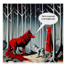 Suche nach rotkäppchen poster Wald