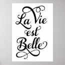 Suche nach la vie poster Wandkunst