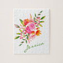 Suche nach rosa blumen puzzle Für sie