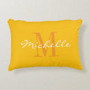 Suche nach orange gelb kissen Monogramm