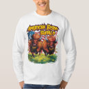 Suche nach amerikanischer bison tshirts Prärie