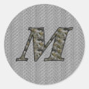 Suche nach monogramm m aufkleber Für sie