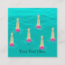 Suche nach schwimmer visitenkarten Meer