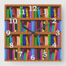 Suche nach library wanduhren Books