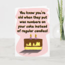 Suche nach over the hill karten Humorous