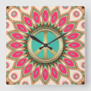 Suche nach blume der liebe wanduhren Groovy