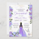 Suche nach lila schmetterling einladungen Quinceañera