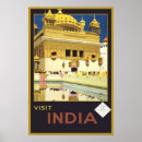 Suche nach india travel poster Vintage