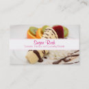 Suche nach dessert visitenkarten Schokolade