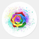 Suche nach regenbogen rose aufkleber Aquarell