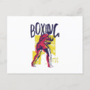 Suche nach kampf wie eines mädchens postkarten Boxerin