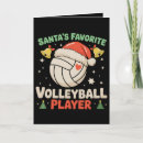 Suche nach volleyballspieler karten Weihnachten