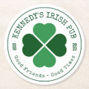 Suche nach grünes bier untersetzer Kleeblatt