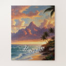 Suche nach hawaiian puzzle Sonnenuntergang