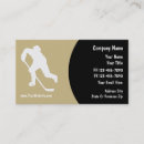 Suche nach hockey visitenkarten Team