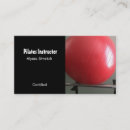 Suche nach pilates lehrer visitenkarten Training