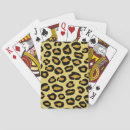 Suche nach leoparden spielkarten Abstrakt