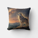 Suche nach wolf kissen Nachthimmel