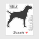 Suche nach vizsla aufkleber Hund